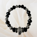 Black and Silver - Bracelet