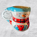 Reusable Mug - Snowman #3  10 oz