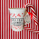 Reusable Mug - Holiday Candy Cane 10 oz