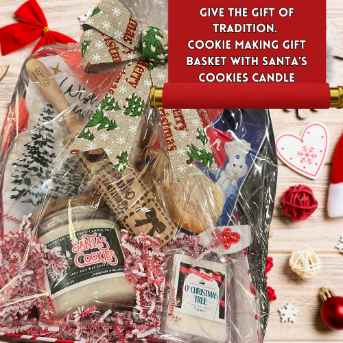 Gift Basket - Santa's Cookies Tradition 16 oz