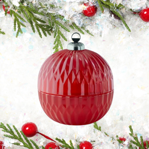 7 oz Americana Christmas – Red Ornament Candle